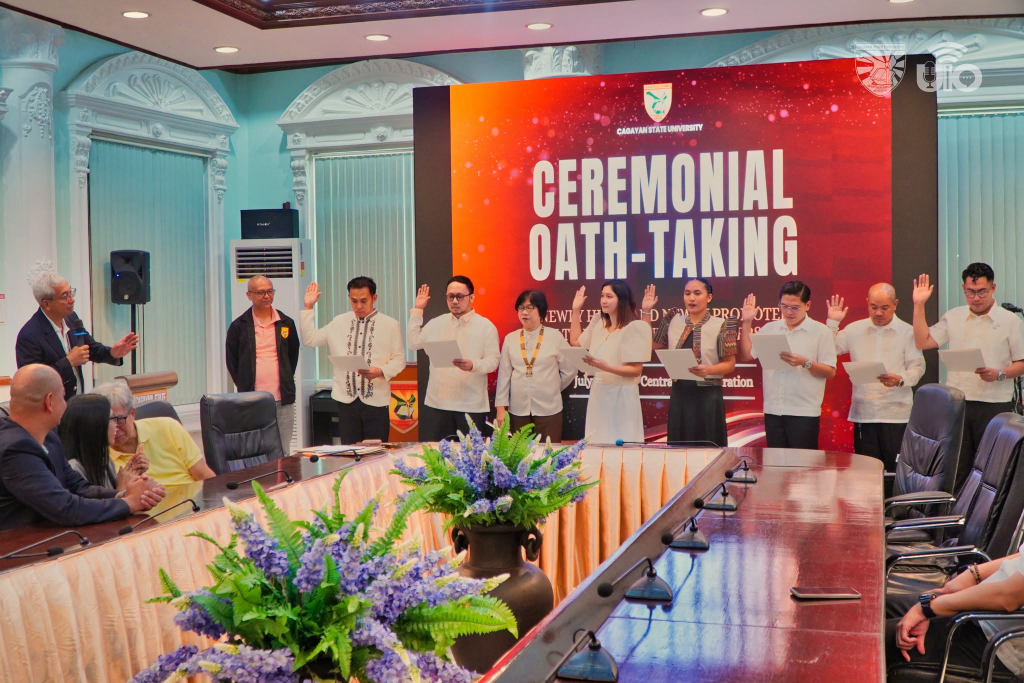 OIC PRESIDENT IBAÑEZ ADMINISTERS OATH TO 89 NEWLY HIRED AND PROMOTED CSU EMPLOYEES photo 14
